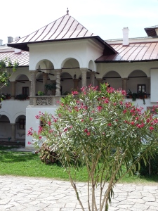 Curtea interioară a Mănăstirii Hurezi